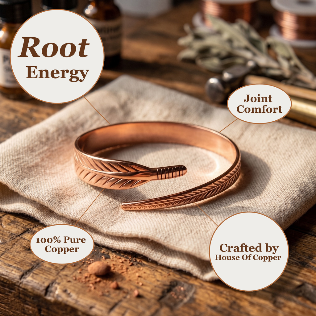 Susan's Root Copper Bracelet