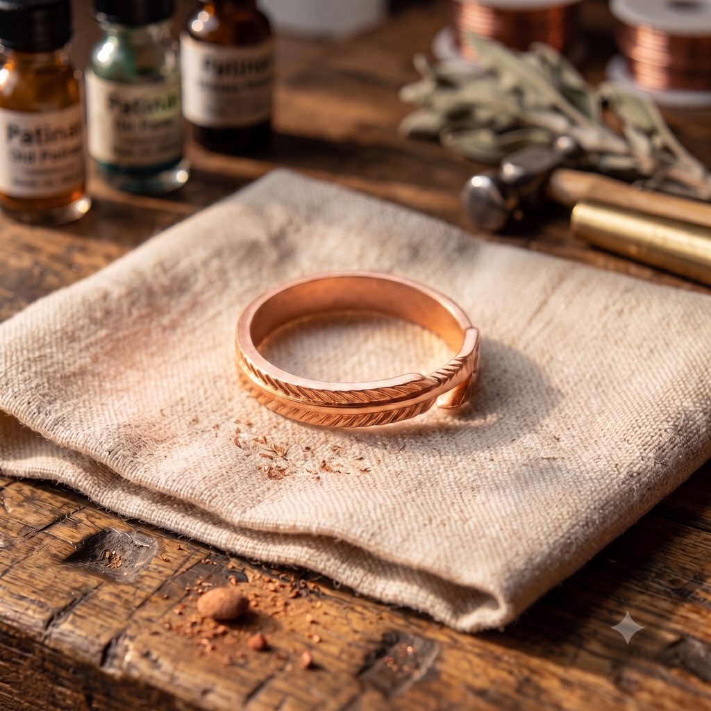 Susan's Root Copper Ring