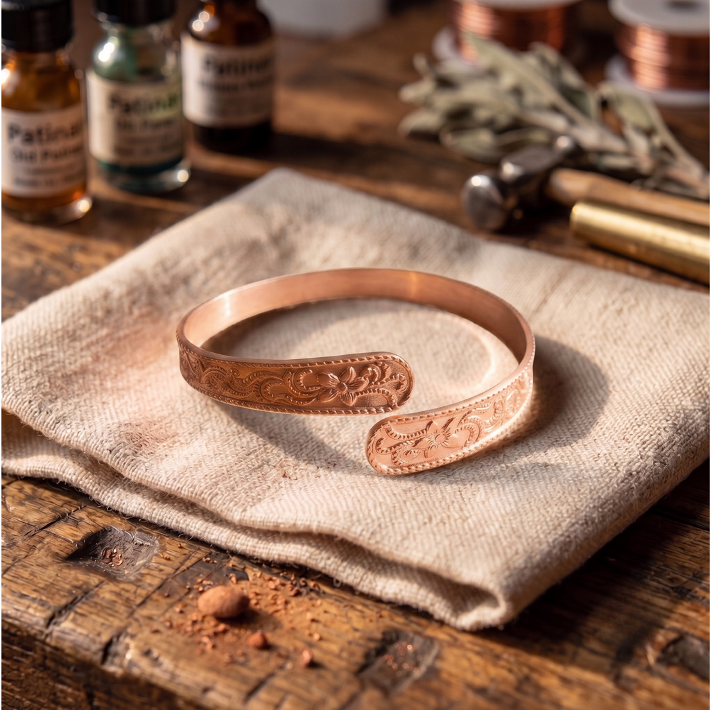 Susan's Fen Copper Bracelet