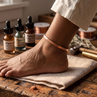 Susan's Shore Copper Anklet