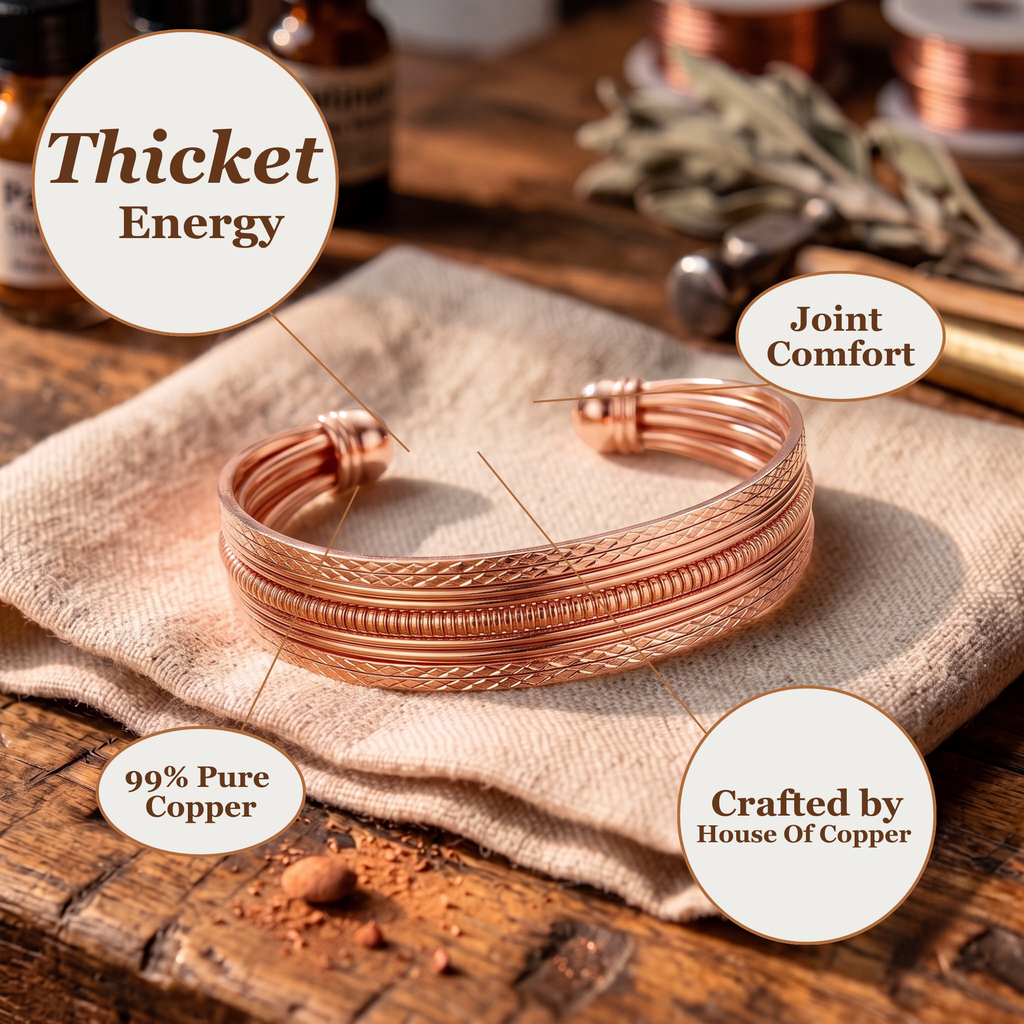 Susan's Thicket Copper Bracelet