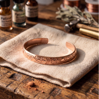 Susan's Blossom Copper Bracelet
