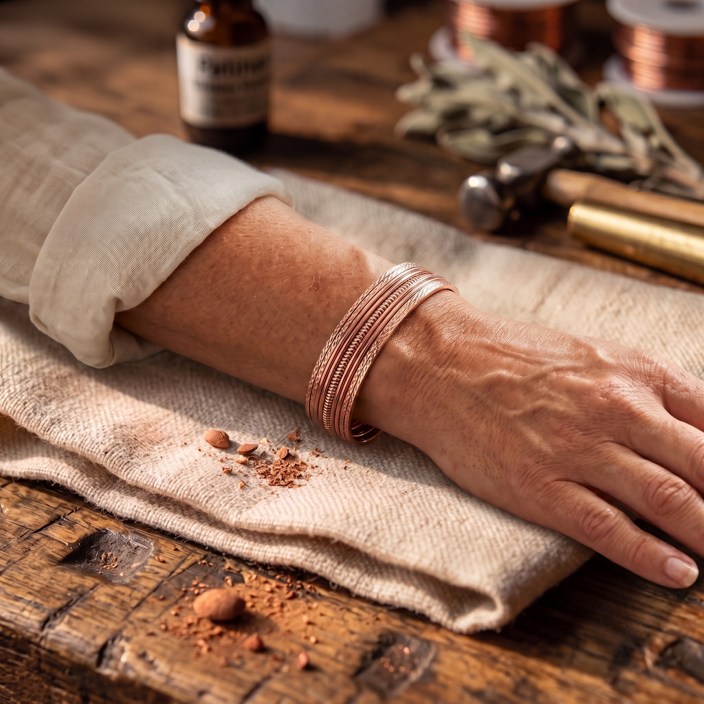 Susan's Thicket Copper Bracelet