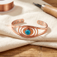 Vera's Sedge Copper Bracelet