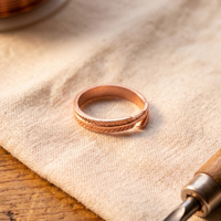 Vera's Root Copper Ring